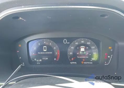 2024 Acura Integra A-Spec Technology Package из США, поврежденный, VIN 19UDE4G74RA007748